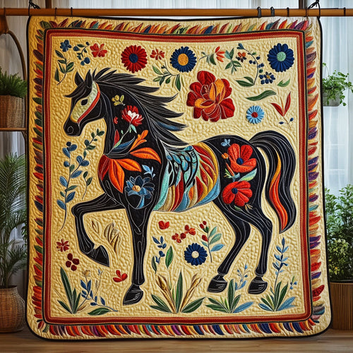 Meadow Dance Quilted Blanket NCU0PT5349