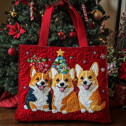 Merry Wiggles Quilted Tote Bag NCU0PT9241