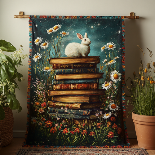 Midnight Storytime Woven Sofa Blanket NCU0DV3883