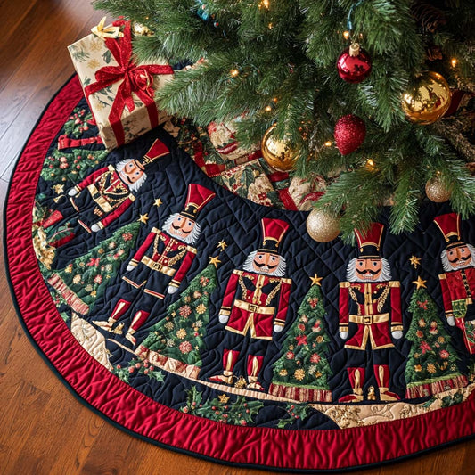 Mistletoe Magic Christmas Quilted Tree Skirt NCU0NT10501