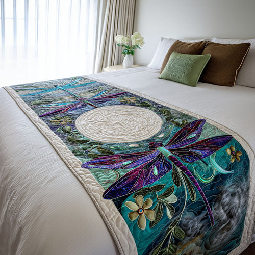 Moonbeam Meadow Quilted Bed Runner NCU0PT8848