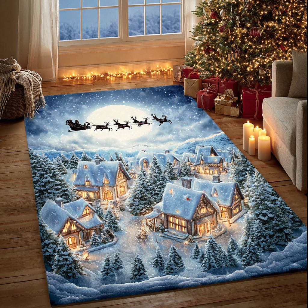 Moonlit Sleighride Area Rug NCU0VL2969