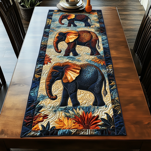 Moonlit Wandered Quilted Table Runner NCU0DV3583