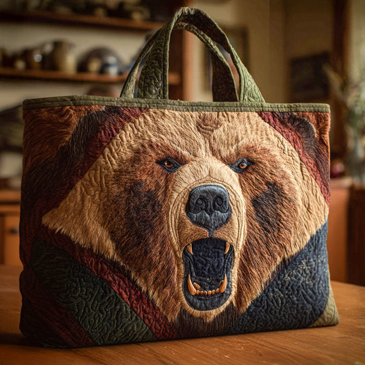 Morning Roar Quilted Tote Bag NCU0PT8721