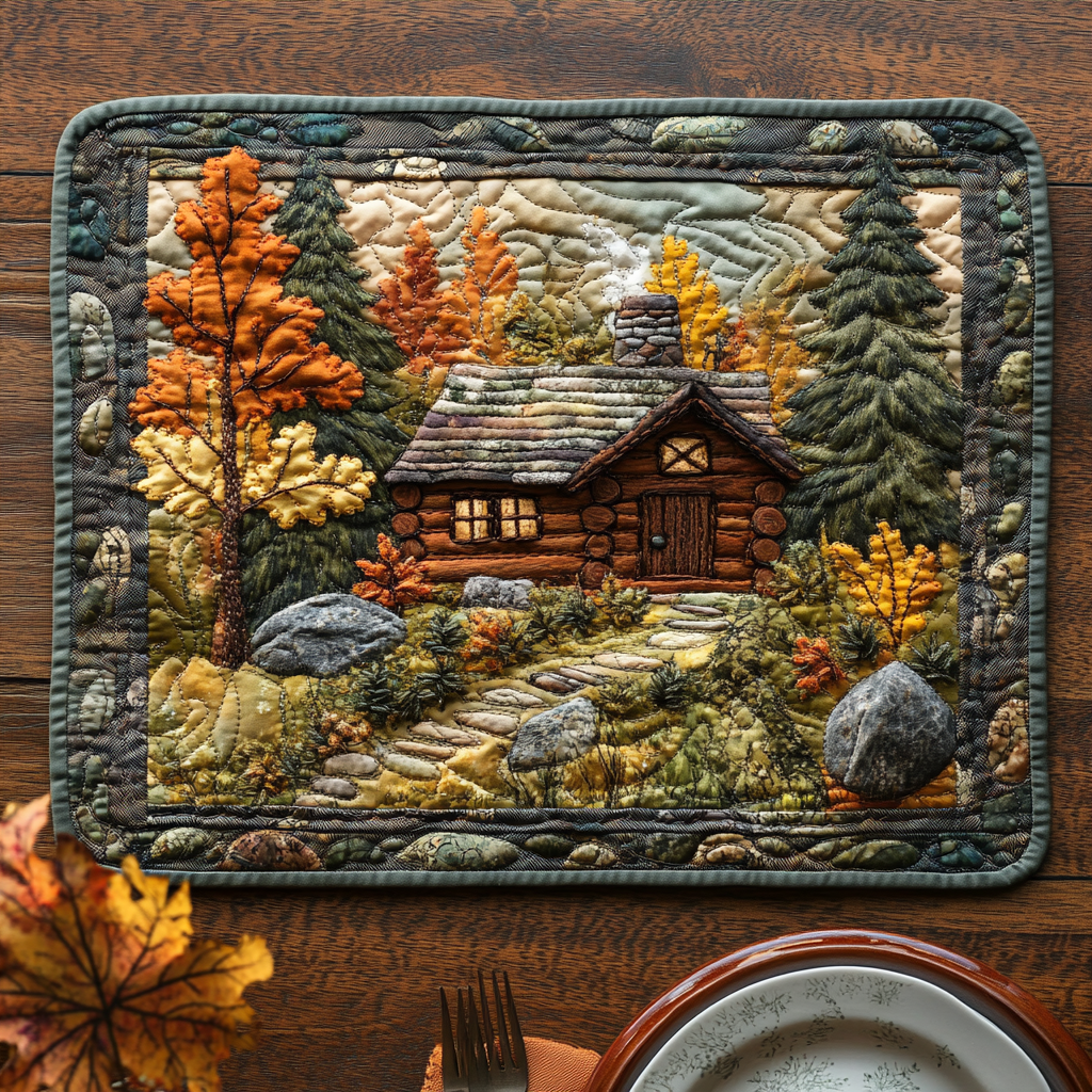 Mountain Hearth Quilted Place Mat NCU0DV3100