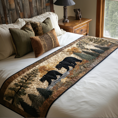 Mountain Spirit Quilted Bed Runner NCU0PT8378