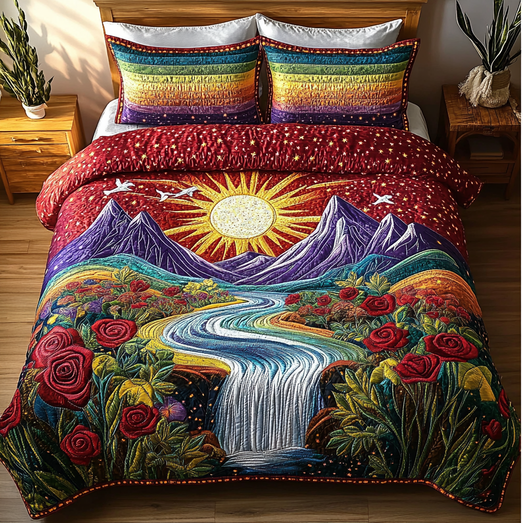 Mystic Deer Quilted Blanket NCU0NNT2608 main image 0