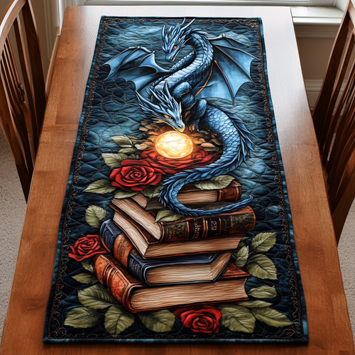 Mystic Dragon Quilted Table Runner NCU0DK8096
