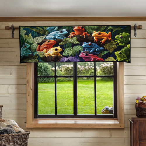 Mystic Marsh Dwellers Quilted Valance NCU0PT5168