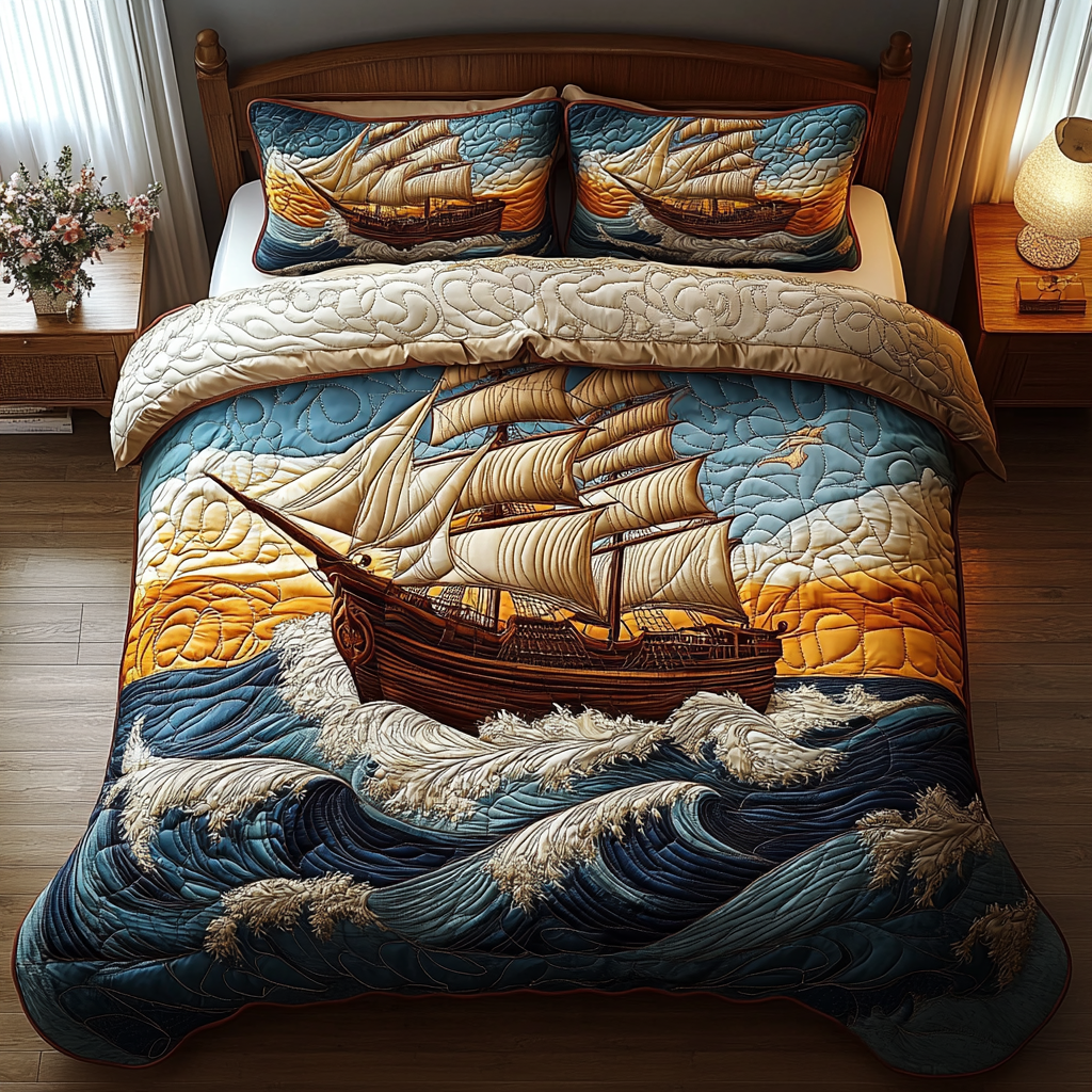 Mystic Weave Quilted Table Topper NCU0NTD286 main image 1