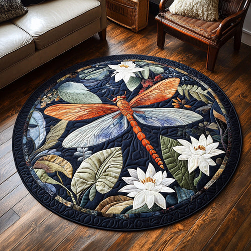 Mystic Wings Quilted Round Mat NCU0DV7484
