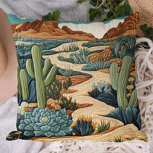 Sandy Trails Quilted Pillow Case NCU0VH3895