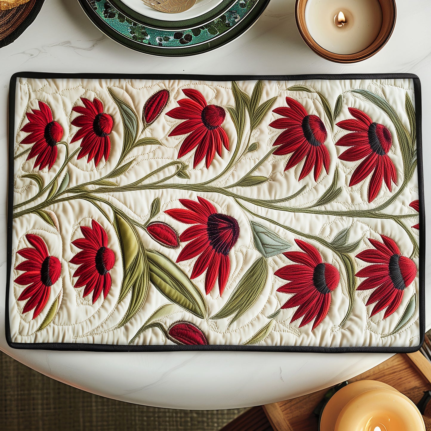 Soft Sprout Quilted Place Mat NCU0VH4595