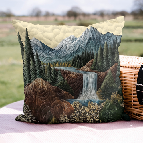 Nature Rest Quilted Pillow Case NCU0VL2350