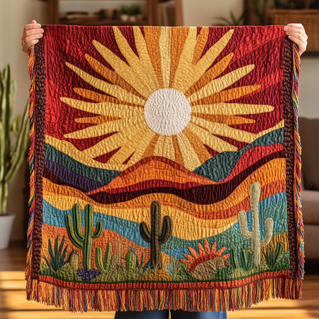 Nature Tapestry Woven Sofa Blanket NCU0VH3430