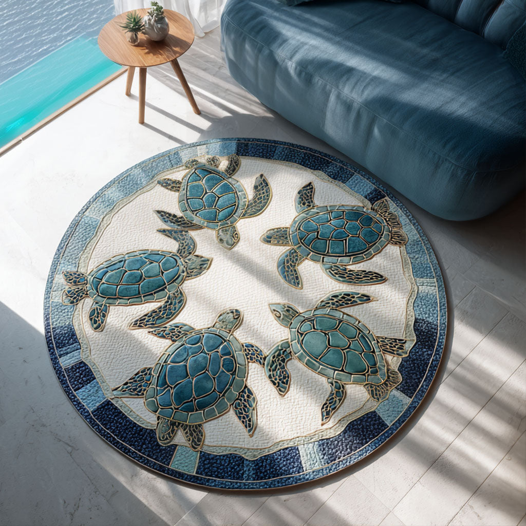 Natures Compass Round Carpet NCU0PT9849