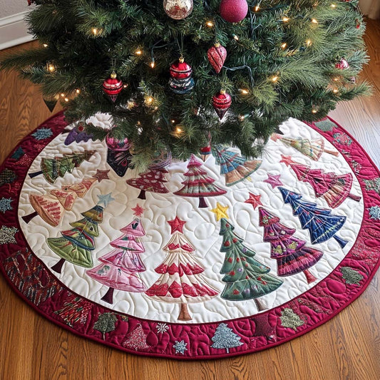 North Glow Christmas Quilted Tree Skirt NCU0NT10503