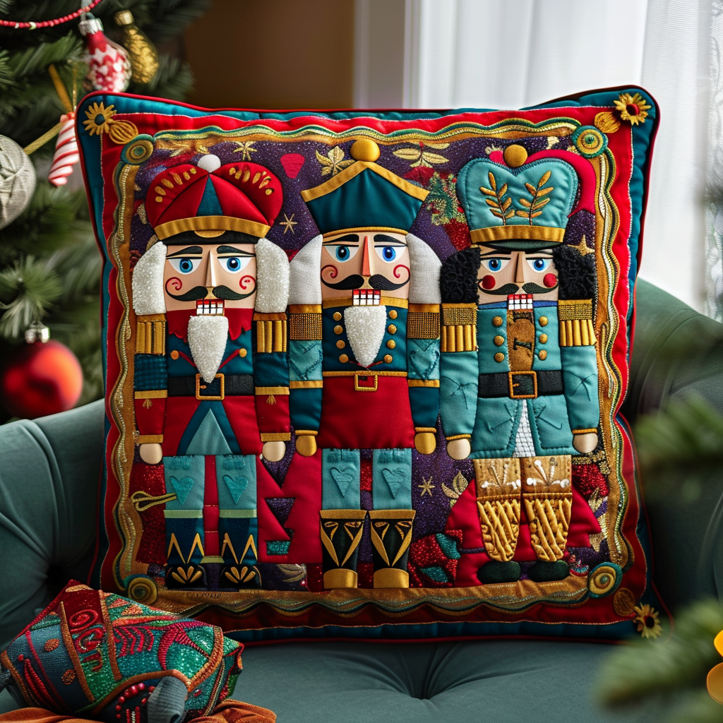 Nutcracker Dreams Quilted Table Topper NCU0DDK1130