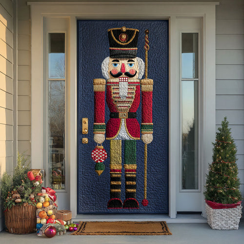 Nutcracker Elegance Quilted Door Cover NCU0PT10139