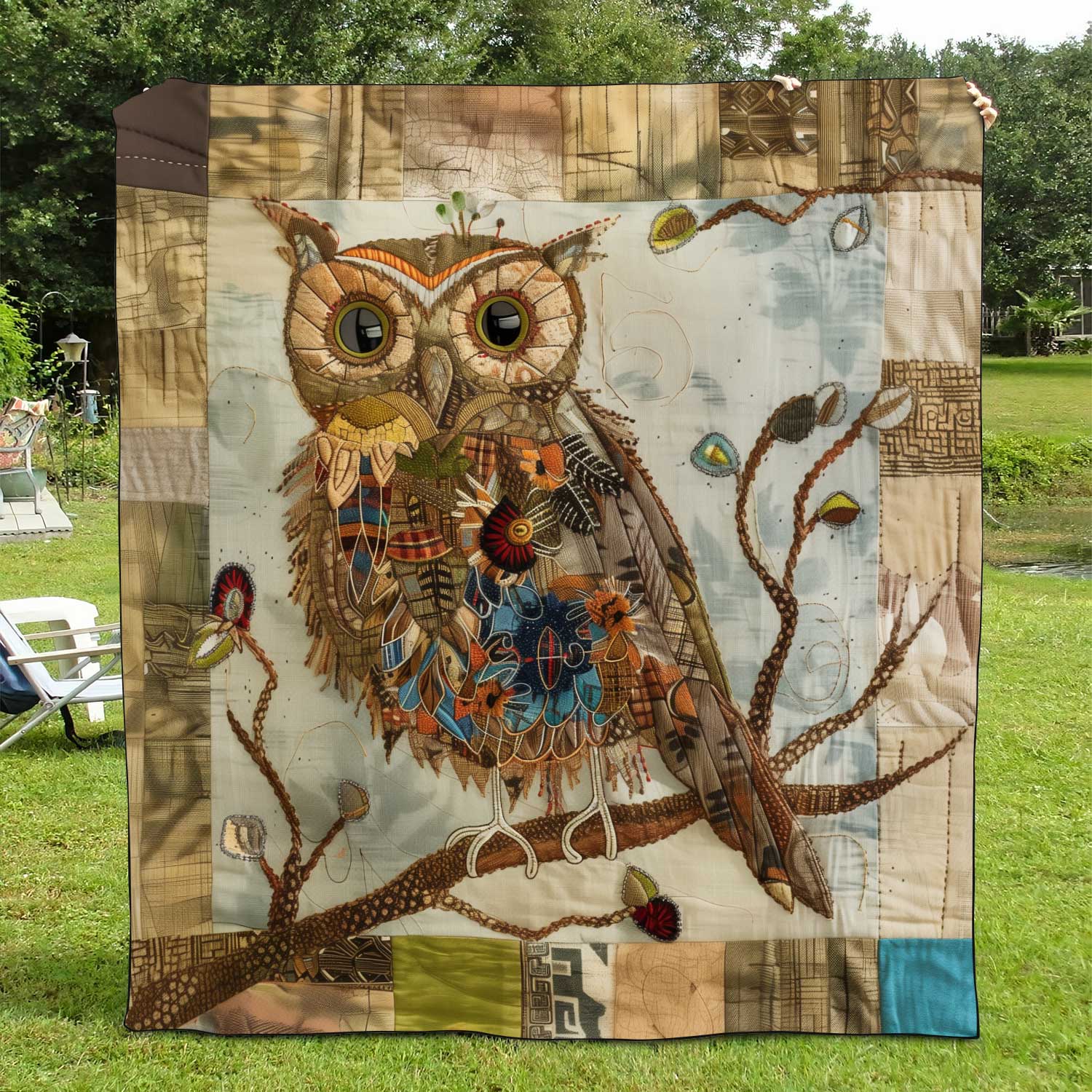 Owl Fun Blanket order - Handmade Quilt