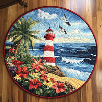 Ocean Beacon Quilted Round Mat NCU0VH4665