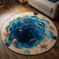 Ocean Treasures Quilted Round Mat NCU0NT9917