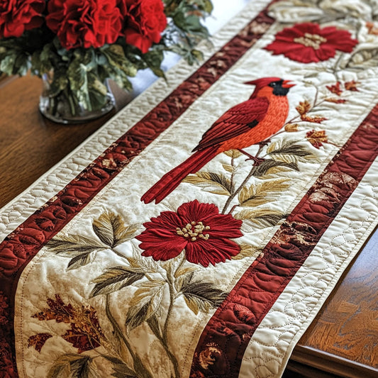 Ohio Red Legacy Quilted Table Runner NCU0PT6196