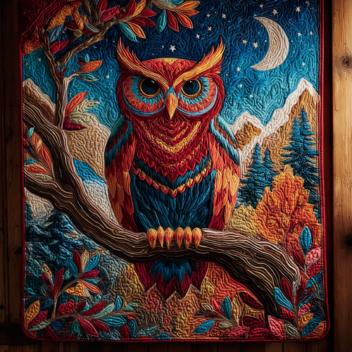 Owl Wonder Quilted Blanket NCU0DK8625