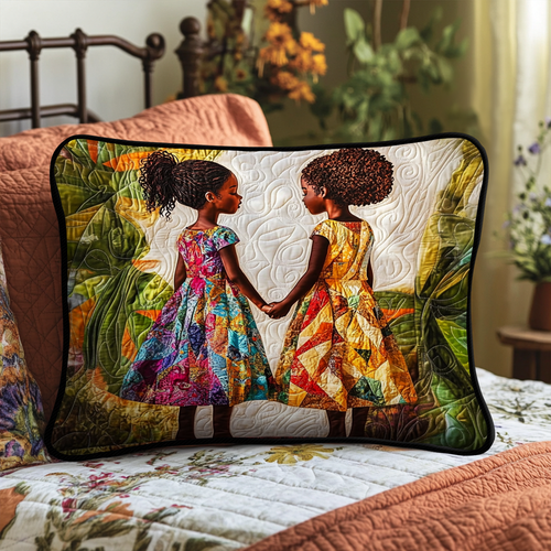 Patchwork Love Quilted Bedding Pillow Case NCU0NT8045