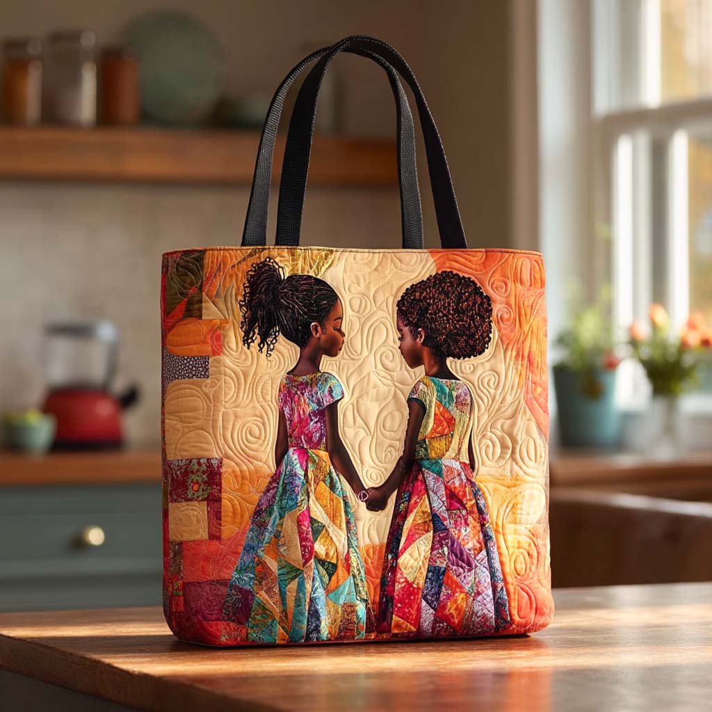 Patchwork Love Quilted Tote Bag NCU0NT8523
