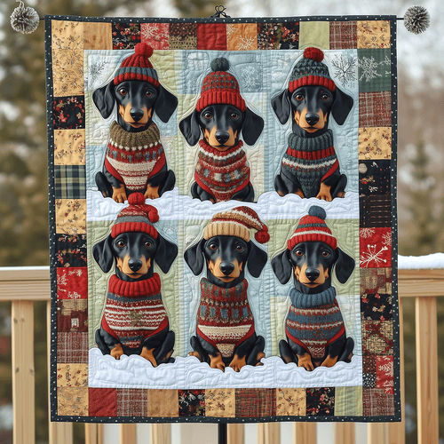 Paws and Pompoms Art Quilt Hanging NCU0TH1577