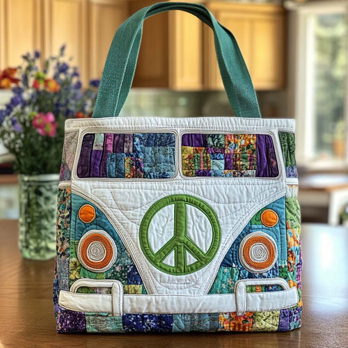 Peaceful Journey Quilted Tote Bag NCU0NT8566