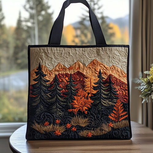 Pinecone Hollow Quilted Tote Bag NCU0DV6743