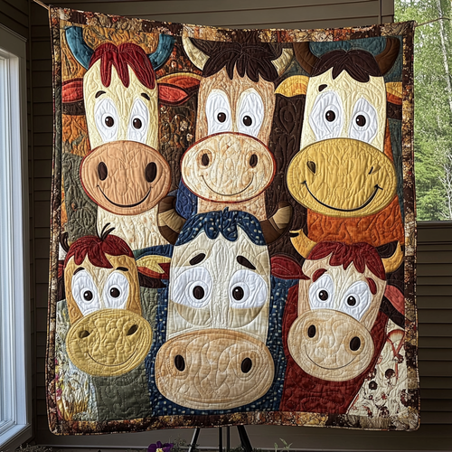 Prairie Friends Quilted Blanket NCU0VH5238