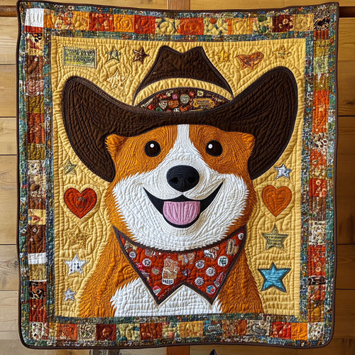Prairie Pup Charm Quilted Blanket NCU0PT2644