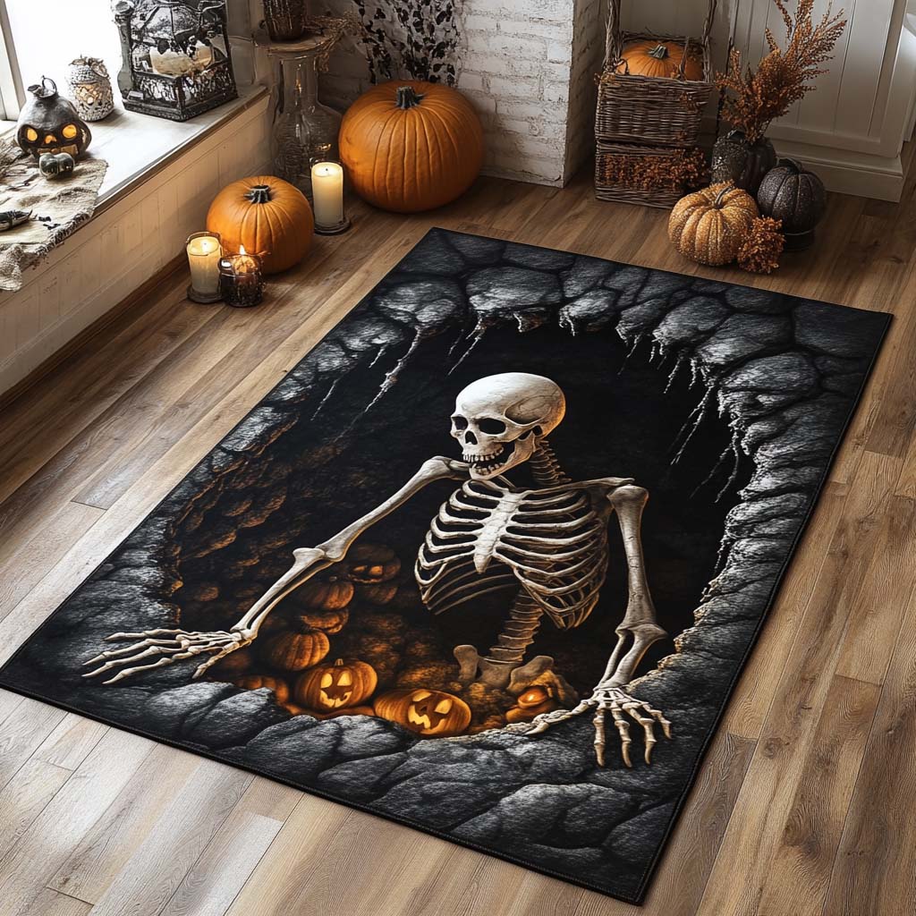 Pumpkin Crypt Area Rug NCU0XD769
