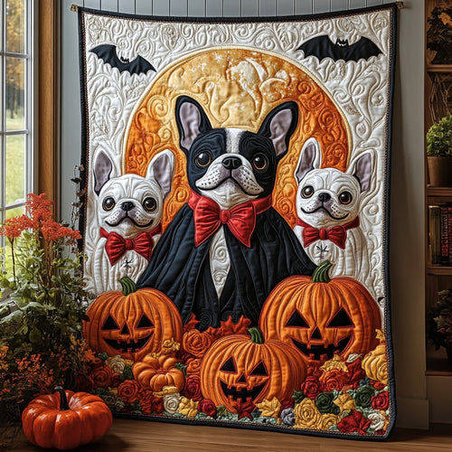 Pumpkin Pup Quilted Blanket NCU0DV7233