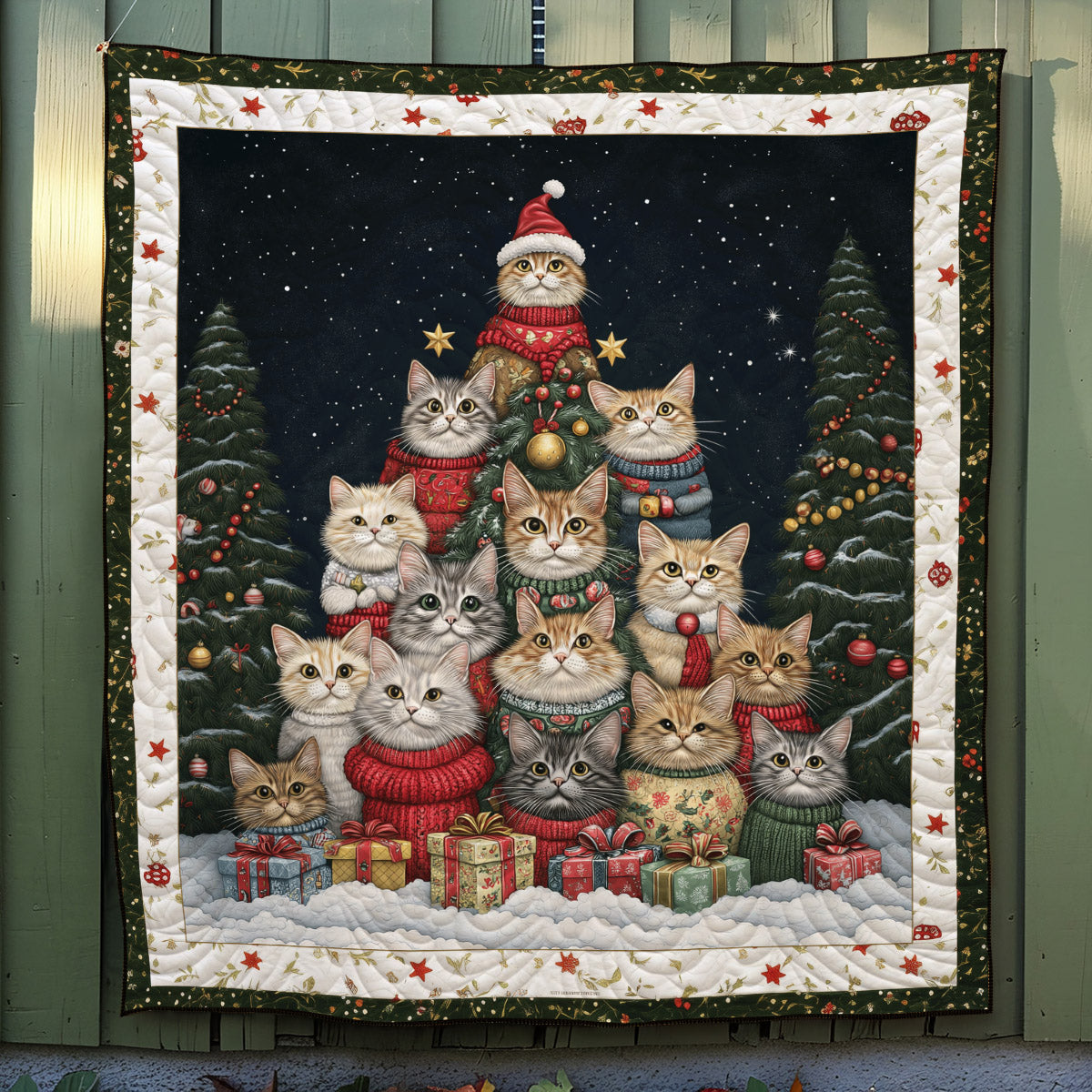 Festive Defender Quilted Blanket NCU0NT1494