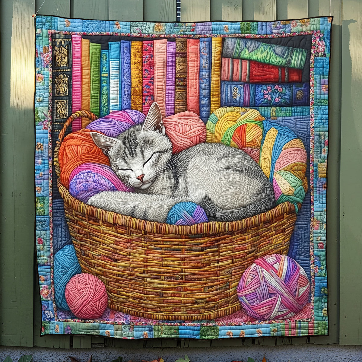 Storytime Sanctuary Quilted Blanket NCU0DV749