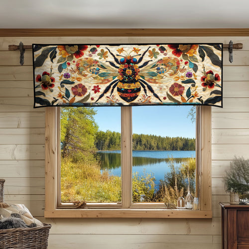 Queen Bee Elegance Quilted Valance NCU0PT5104