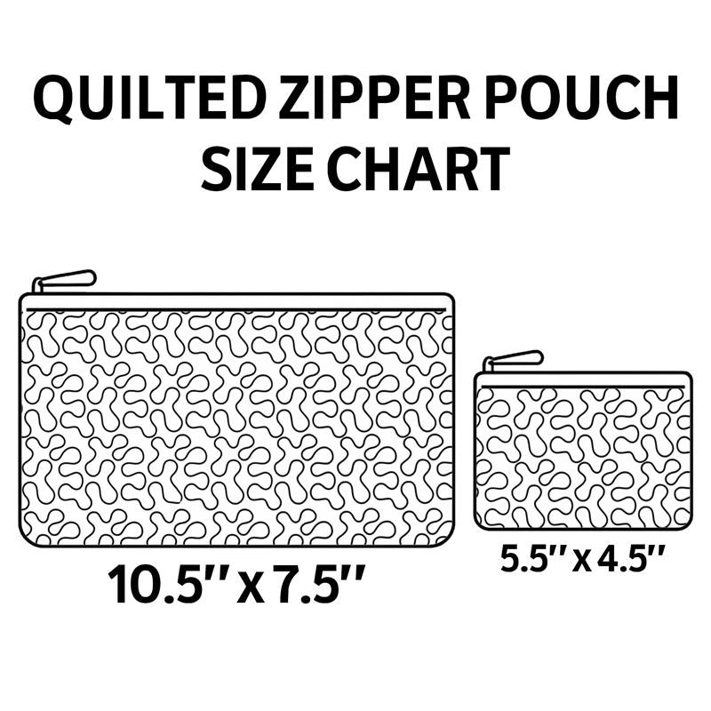Chihuahua Night Quilted Zipper Pouch NCU0DK9358