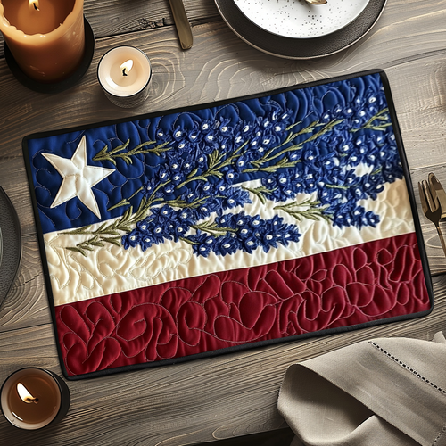 Flag Blooms Quilted Place Mat NCU0VH4395