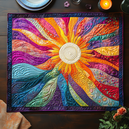 Radiant Bliss Quilted Place Mat NCU0DV3315