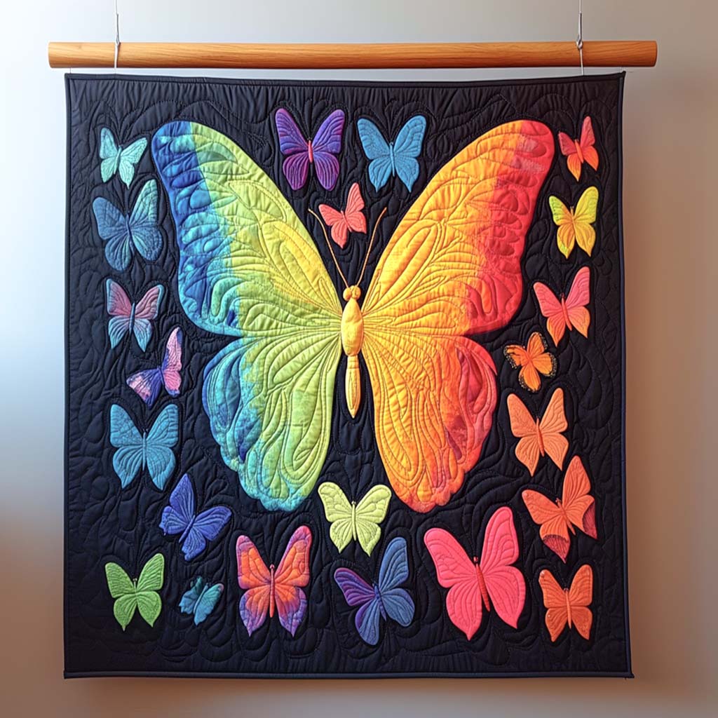 Driftwood Wings Quilted Blanket NCU0NTD1176