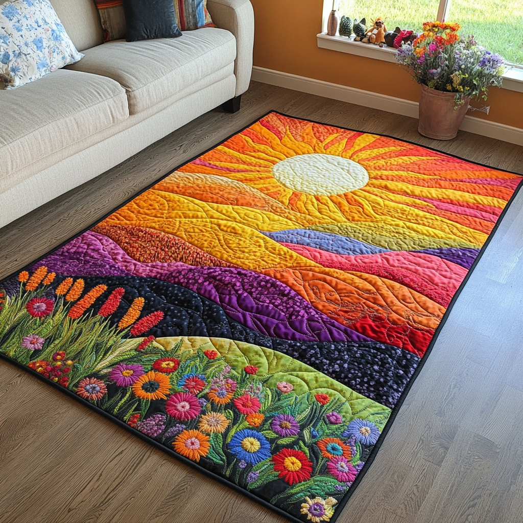Radiant Garden Area Rug NCU0DK10124