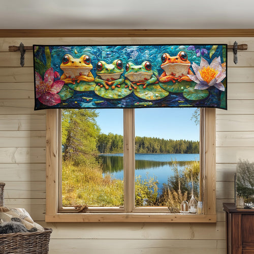 Rainforest Rhythms Quilted Valance NCU0PT5169