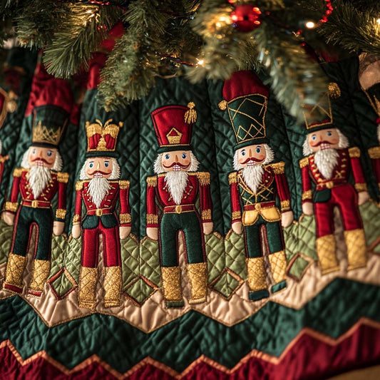 Regal Toy Soldiers Christmas Quilted Tree Skirt NCU0NT1358