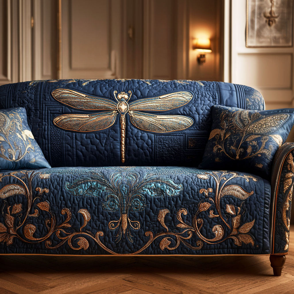 Royal Flight Quilted Sofa Cover NCU0TV780