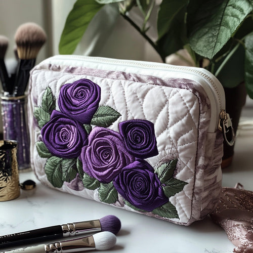 Royal Petals Quilted Makeup Bag NCU0DV7737