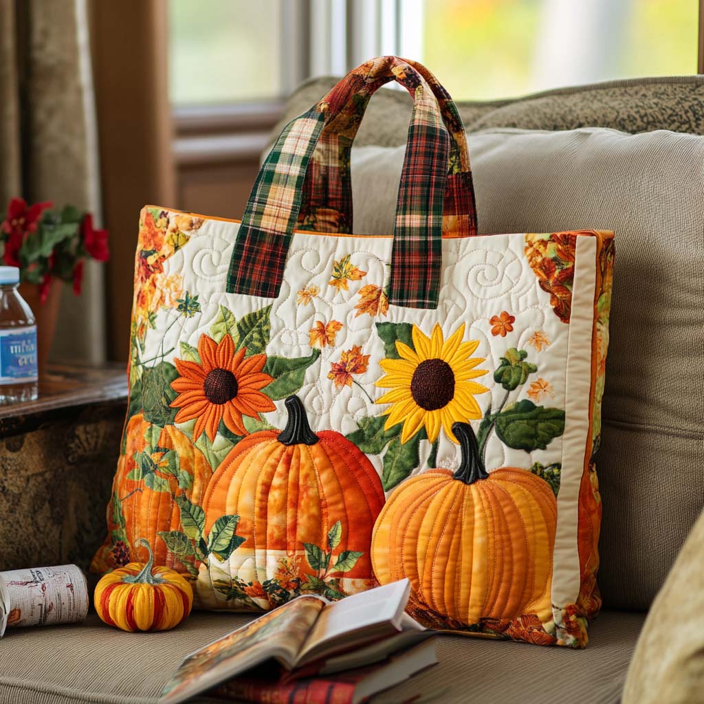 Frost and Berries Quilted Tote Bag NCU0PTT1698 main image 1